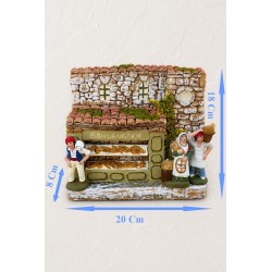 Boulangerie avec santons