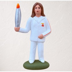 Porteuse de la flamme...