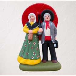 Couple au Parapluie