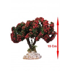 Arbre Fleuri Rouge N°3